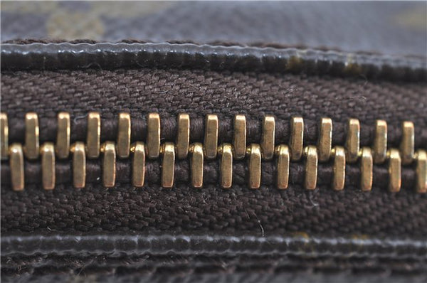 Auth LOUIS VUITTON Monogram Compiegne 23 Clutch Hand Bag M51847 LV H7709