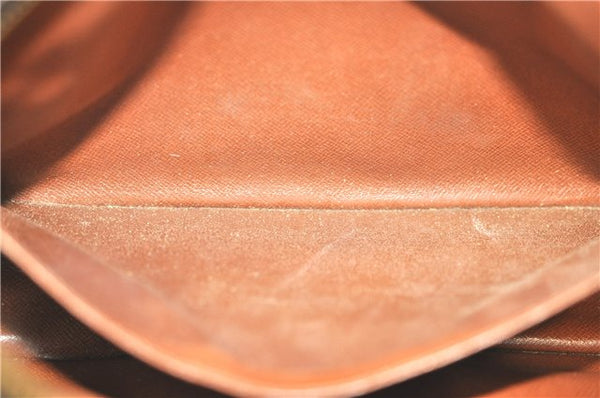 Auth LOUIS VUITTON Monogram Compiegne 23 Clutch Hand Bag M51847 LV H7709