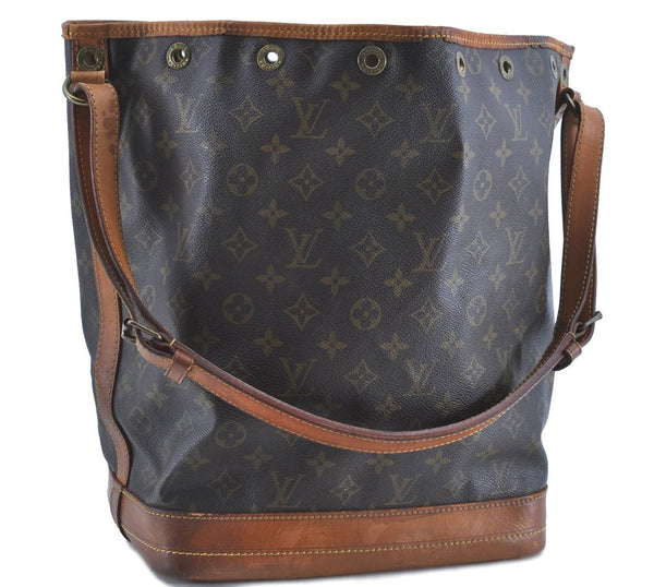 Authentic LOUIS VUITTON Monogram Noe Shoulder Bag M42224 LV H7711