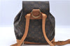 Authentic LOUIS VUITTON Monogram Montsouris MM Backpack M51136 LV H7713