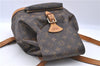 Authentic LOUIS VUITTON Monogram Montsouris MM Backpack M51136 LV H7713