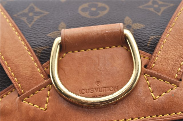 Authentic LOUIS VUITTON Monogram Montsouris MM Backpack M51136 LV H7713