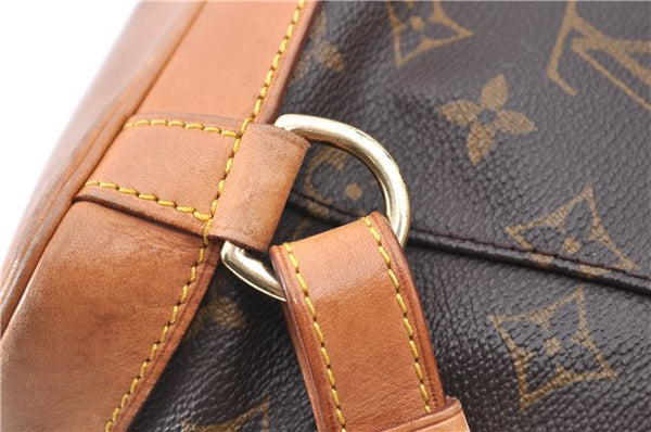 Authentic LOUIS VUITTON Monogram Montsouris MM Backpack M51136 LV H7713