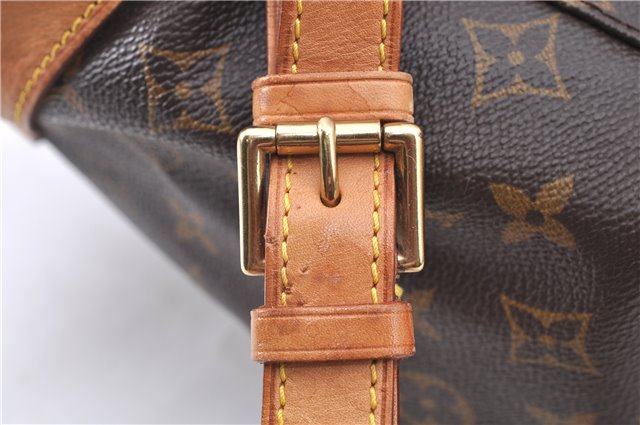 Authentic LOUIS VUITTON Monogram Montsouris MM Backpack M51136 LV H7713