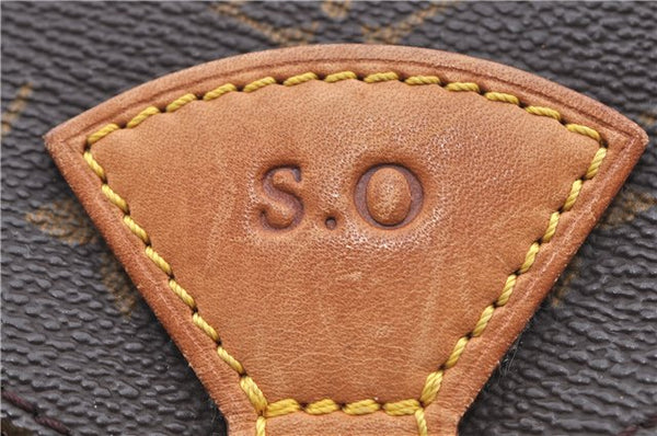 Authentic LOUIS VUITTON Monogram Montsouris MM Backpack M51136 LV H7713