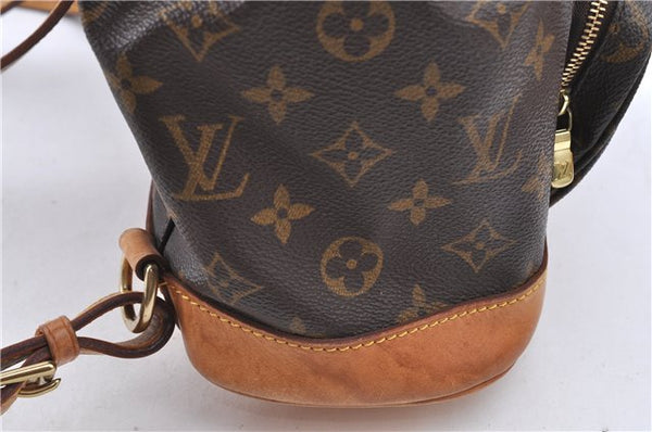 Authentic LOUIS VUITTON Monogram Montsouris MM Backpack M51136 LV H7713