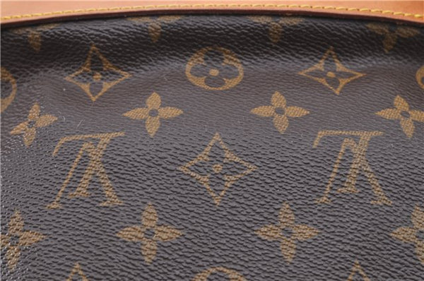 Authentic LOUIS VUITTON Monogram Montsouris MM Backpack M51136 LV H7713