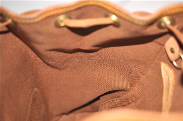 Authentic LOUIS VUITTON Monogram Montsouris MM Backpack M51136 LV H7713