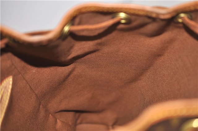 Authentic LOUIS VUITTON Monogram Montsouris MM Backpack M51136 LV H7713