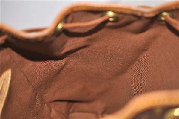 Authentic LOUIS VUITTON Monogram Montsouris MM Backpack M51136 LV H7713