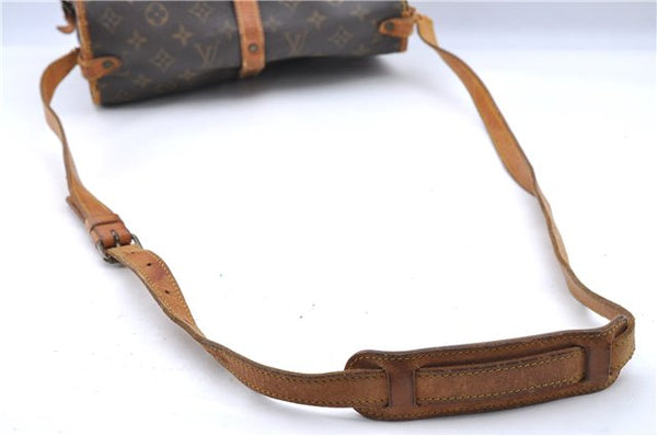 Auth LOUIS VUITTON Monogram Saumur 30 Shoulder Cross Body Bag M42256 LV H7719