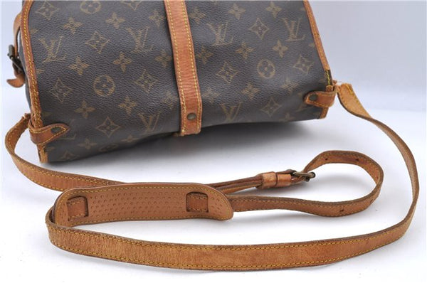 Auth LOUIS VUITTON Monogram Saumur 30 Shoulder Cross Body Bag M42256 LV H7719