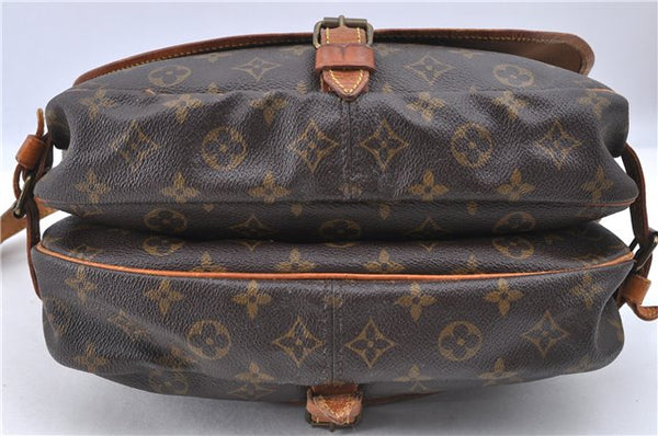 Auth LOUIS VUITTON Monogram Saumur 30 Shoulder Cross Body Bag M42256 LV H7719