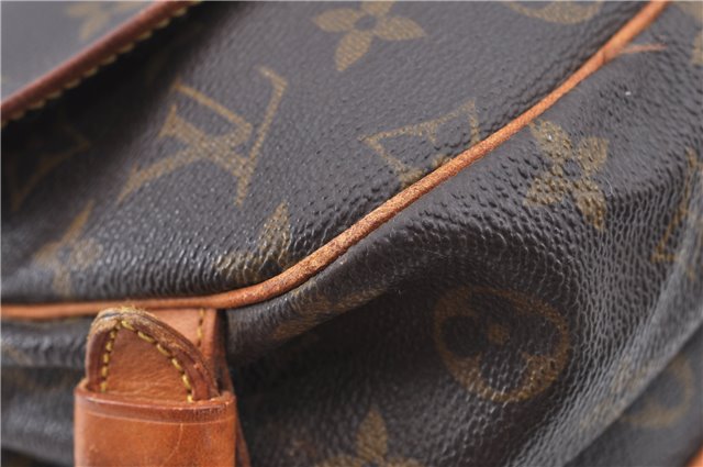Auth LOUIS VUITTON Monogram Saumur 30 Shoulder Cross Body Bag M42256 LV H7719