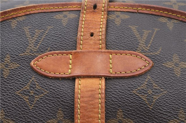 Auth LOUIS VUITTON Monogram Saumur 30 Shoulder Cross Body Bag M42256 LV H7719