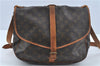 Auth LOUIS VUITTON Monogram Saumur 35 Shoulder Cross Body Bag M42254 LV H7722