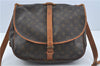 Auth LOUIS VUITTON Monogram Saumur 35 Shoulder Cross Body Bag M42254 LV H7722