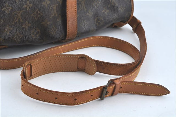 Auth LOUIS VUITTON Monogram Saumur 35 Shoulder Cross Body Bag M42254 LV H7722