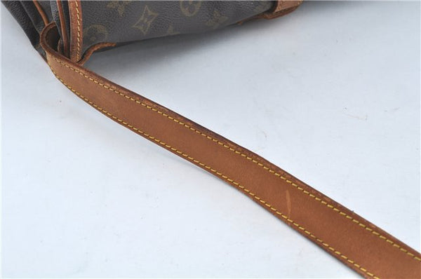 Auth LOUIS VUITTON Monogram Saumur 35 Shoulder Cross Body Bag M42254 LV H7722