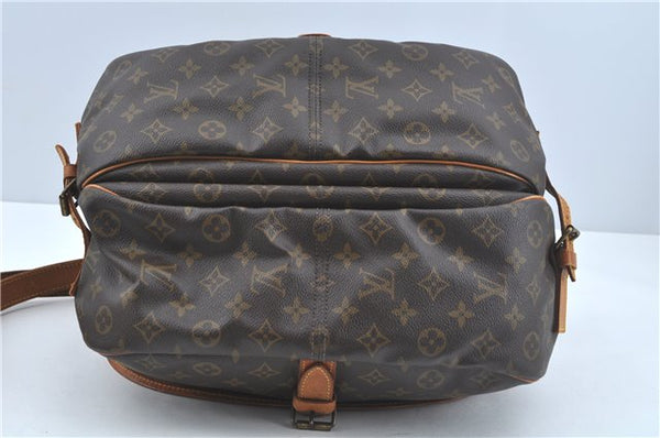 Auth LOUIS VUITTON Monogram Saumur 35 Shoulder Cross Body Bag M42254 LV H7722