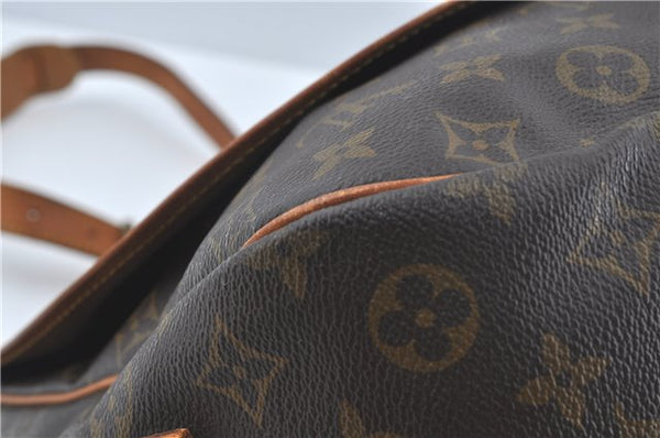 Auth LOUIS VUITTON Monogram Saumur 35 Shoulder Cross Body Bag M42254 LV H7722