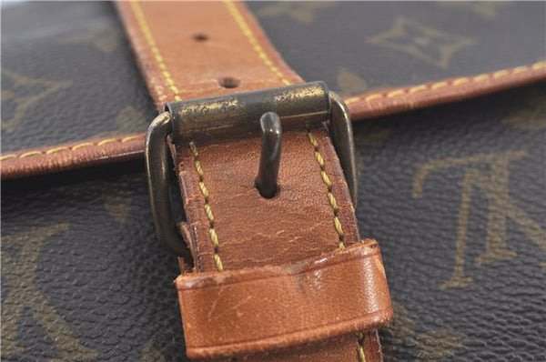 Auth LOUIS VUITTON Monogram Saumur 35 Shoulder Cross Body Bag M42254 LV H7722