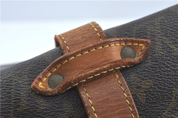 Auth LOUIS VUITTON Monogram Saumur 35 Shoulder Cross Body Bag M42254 LV H7722