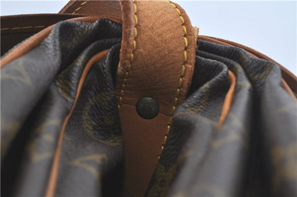 Auth LOUIS VUITTON Monogram Saumur 35 Shoulder Cross Body Bag M42254 LV H7722