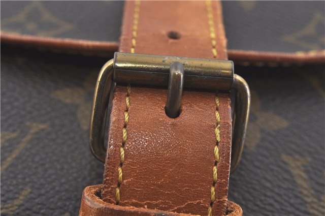 Auth LOUIS VUITTON Monogram Saumur 35 Shoulder Cross Body Bag M42254 LV H7722