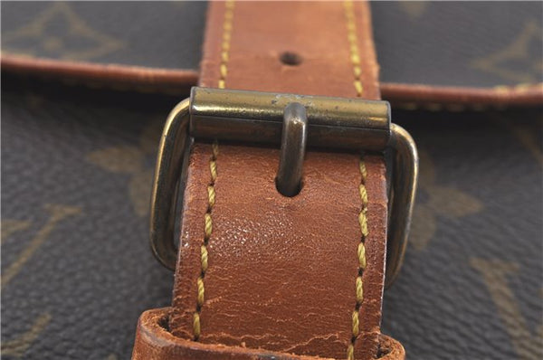 Auth LOUIS VUITTON Monogram Saumur 35 Shoulder Cross Body Bag M42254 LV H7722