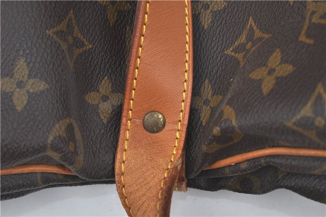 Auth LOUIS VUITTON Monogram Saumur 35 Shoulder Cross Body Bag M42254 LV H7722