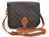Auth LOUIS VUITTON Monogram Cartouchiere GM Shoulder Cross Bag M51252 LV H7725