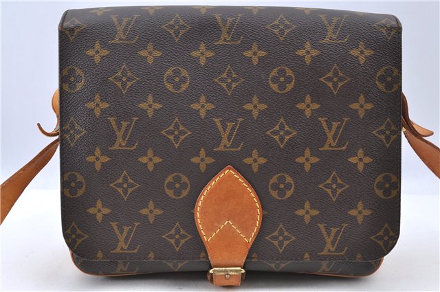 Auth LOUIS VUITTON Monogram Cartouchiere GM Shoulder Cross Bag M51252 LV H7725