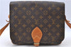 Auth LOUIS VUITTON Monogram Cartouchiere GM Shoulder Cross Bag M51252 LV H7725