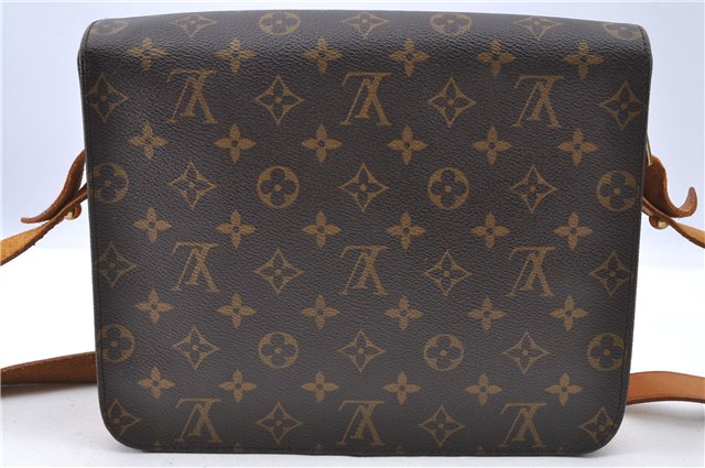 Auth LOUIS VUITTON Monogram Cartouchiere GM Shoulder Cross Bag M51252 LV H7725