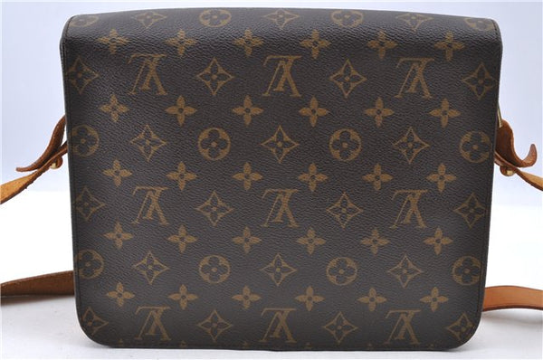 Auth LOUIS VUITTON Monogram Cartouchiere GM Shoulder Cross Bag M51252 LV H7725