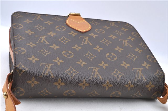 Auth LOUIS VUITTON Monogram Cartouchiere GM Shoulder Cross Bag M51252 LV H7725