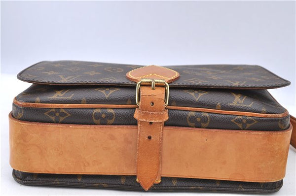 Auth LOUIS VUITTON Monogram Cartouchiere GM Shoulder Cross Bag M51252 LV H7725