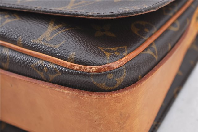 Auth LOUIS VUITTON Monogram Cartouchiere GM Shoulder Cross Bag M51252 LV H7725