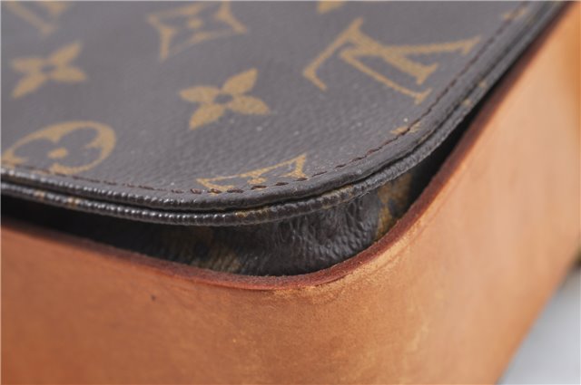 Auth LOUIS VUITTON Monogram Cartouchiere GM Shoulder Cross Bag M51252 LV H7725