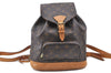 Authentic LOUIS VUITTON Monogram Montsouris MM Backpack M51136 LV H7726