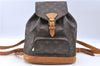 Authentic LOUIS VUITTON Monogram Montsouris MM Backpack M51136 LV H7726