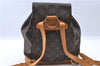 Authentic LOUIS VUITTON Monogram Montsouris MM Backpack M51136 LV H7726