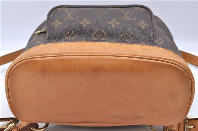 Authentic LOUIS VUITTON Monogram Montsouris MM Backpack M51136 LV H7726