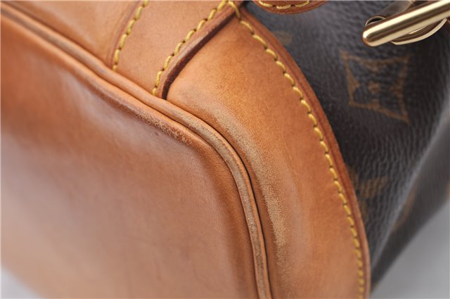 Authentic LOUIS VUITTON Monogram Montsouris MM Backpack M51136 LV H7726