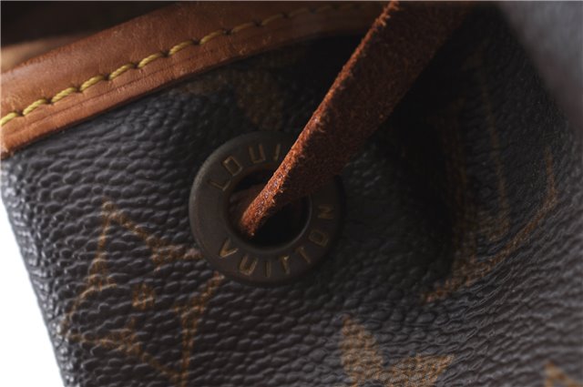 Authentic LOUIS VUITTON Monogram Montsouris MM Backpack M51136 LV H7726