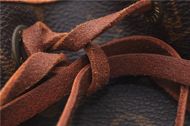 Authentic LOUIS VUITTON Monogram Montsouris MM Backpack M51136 LV H7726