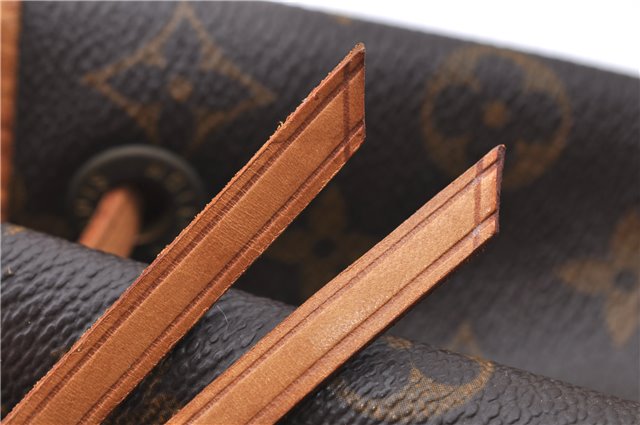 Authentic LOUIS VUITTON Monogram Montsouris MM Backpack M51136 LV H7726