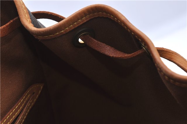 Authentic LOUIS VUITTON Monogram Montsouris MM Backpack M51136 LV H7726