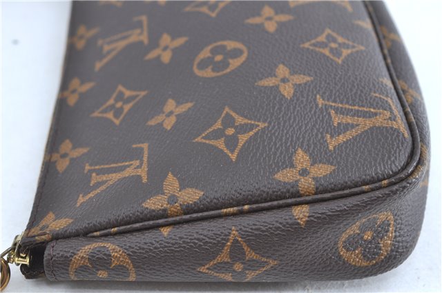 Authentic Louis Vuitton Monogram Pochette Accessoires Pouch M51980 LV H7727